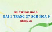 Bài 1 trang 27 SGK Hoá 9: Tính chất Hoá học của Natri hiđroxit NaOH